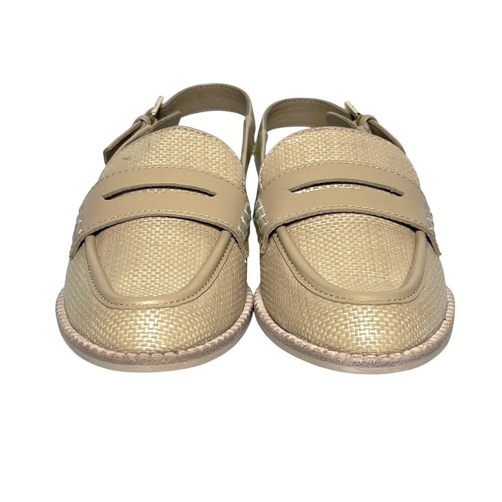NWOT DOLCE VITA Women’e Hardi Woven Tan Slingback Flat 7.5 - Picture 4 of 8